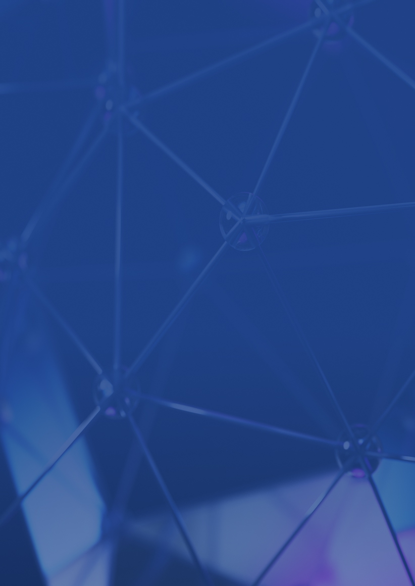 Abstract network connections representing data and technology infrastructure