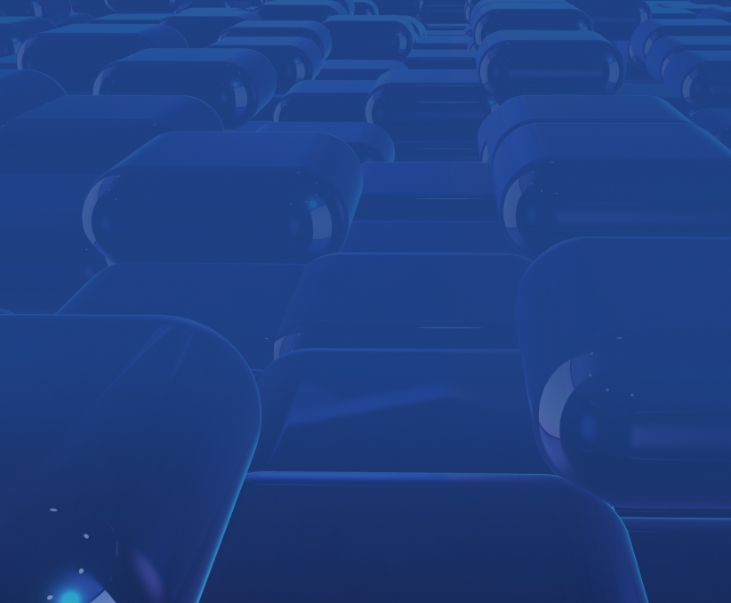 Abstract rows symbolizing structured processes and organization